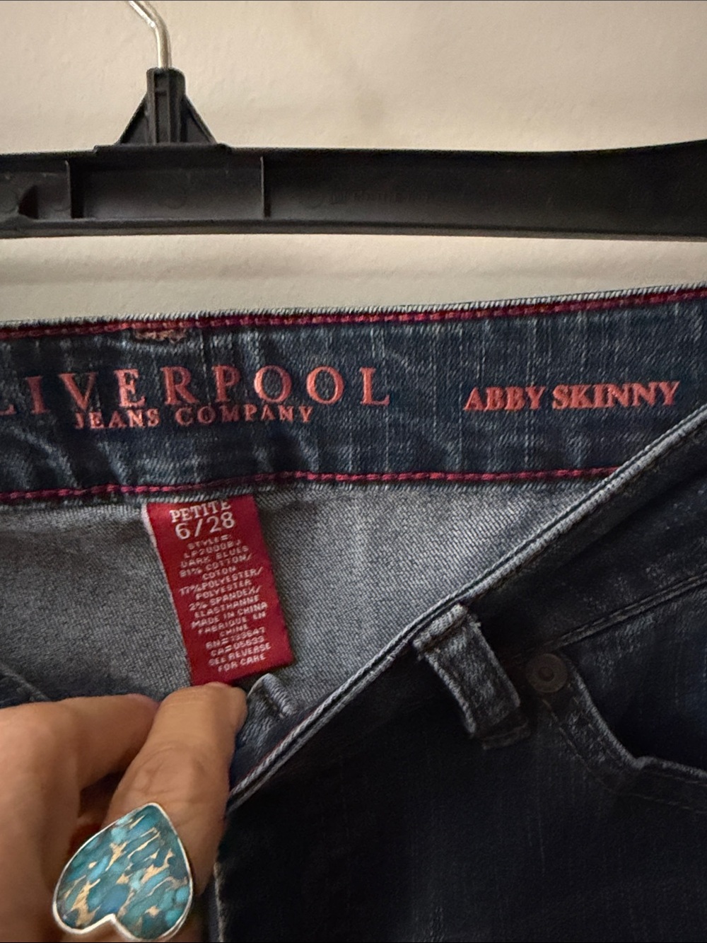 Liverpool Women's Indigo Skinny Jeans - Picture 5 of 16